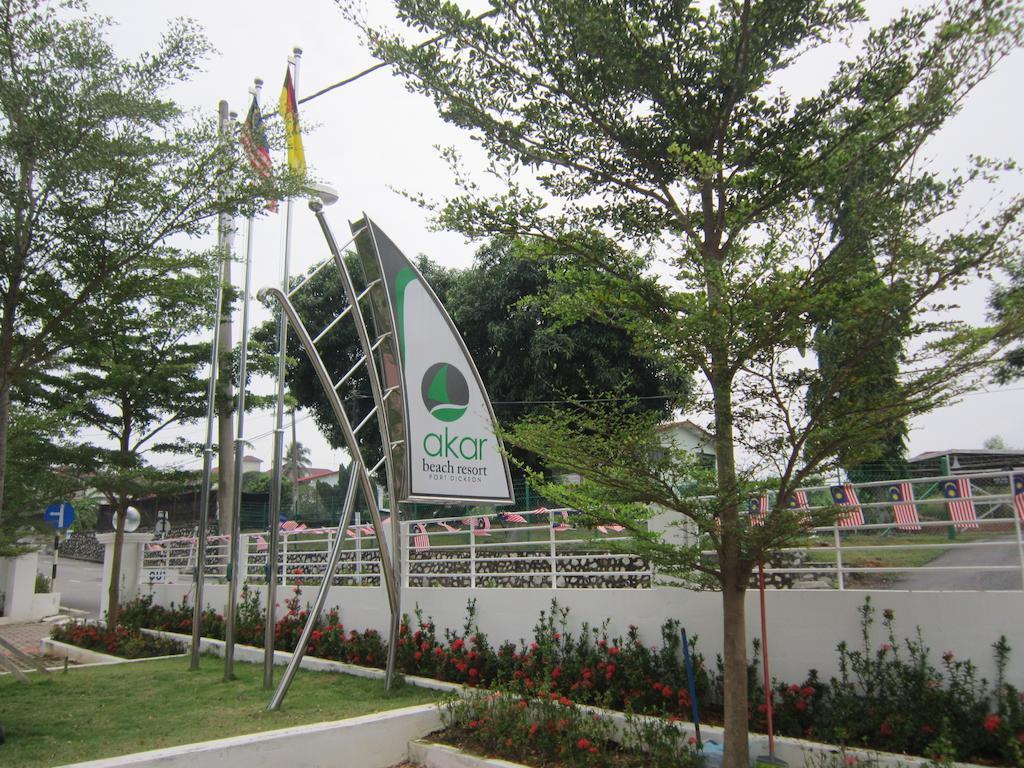 Akar Beach Resort Port Dickson Exterior foto